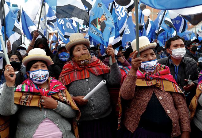 Bolivia: Convergenza Socialista festeggia la grande vittoria del Movimento per il Socialismo